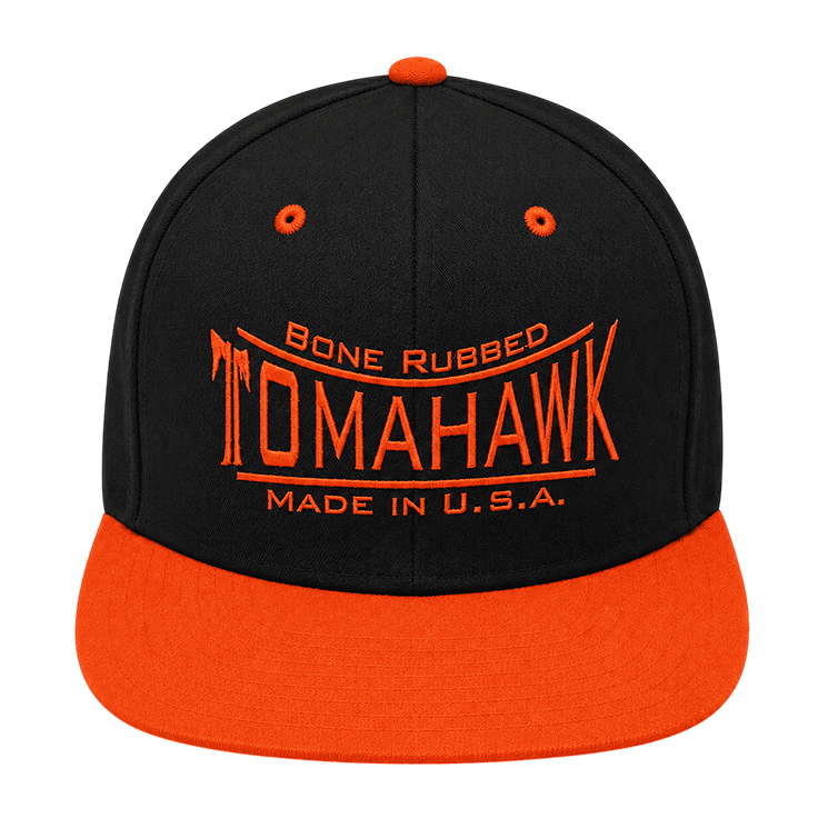 Black and Orange with Orange Logo
