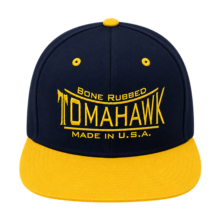 Navy and Yellow with Yellow Logo