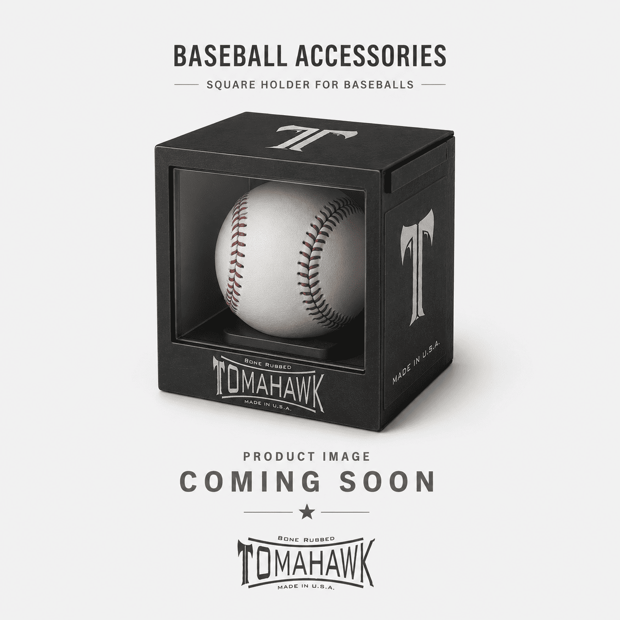 Square Holder for Baseball