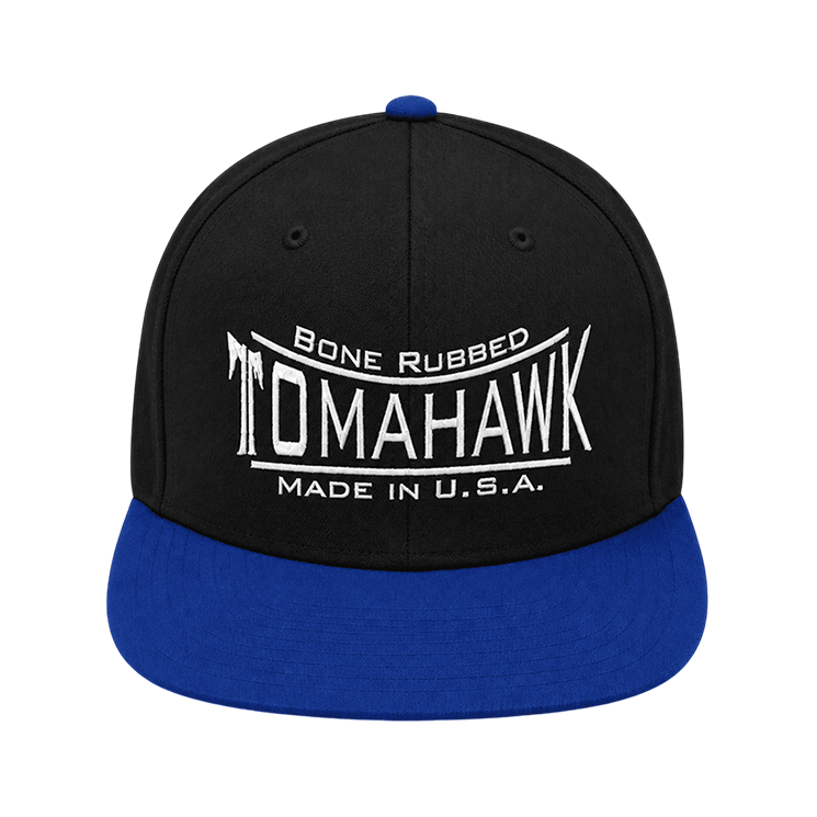 Black and Blue with White Logo